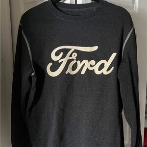 Ford Charcoal Sweatshirt with White Logo